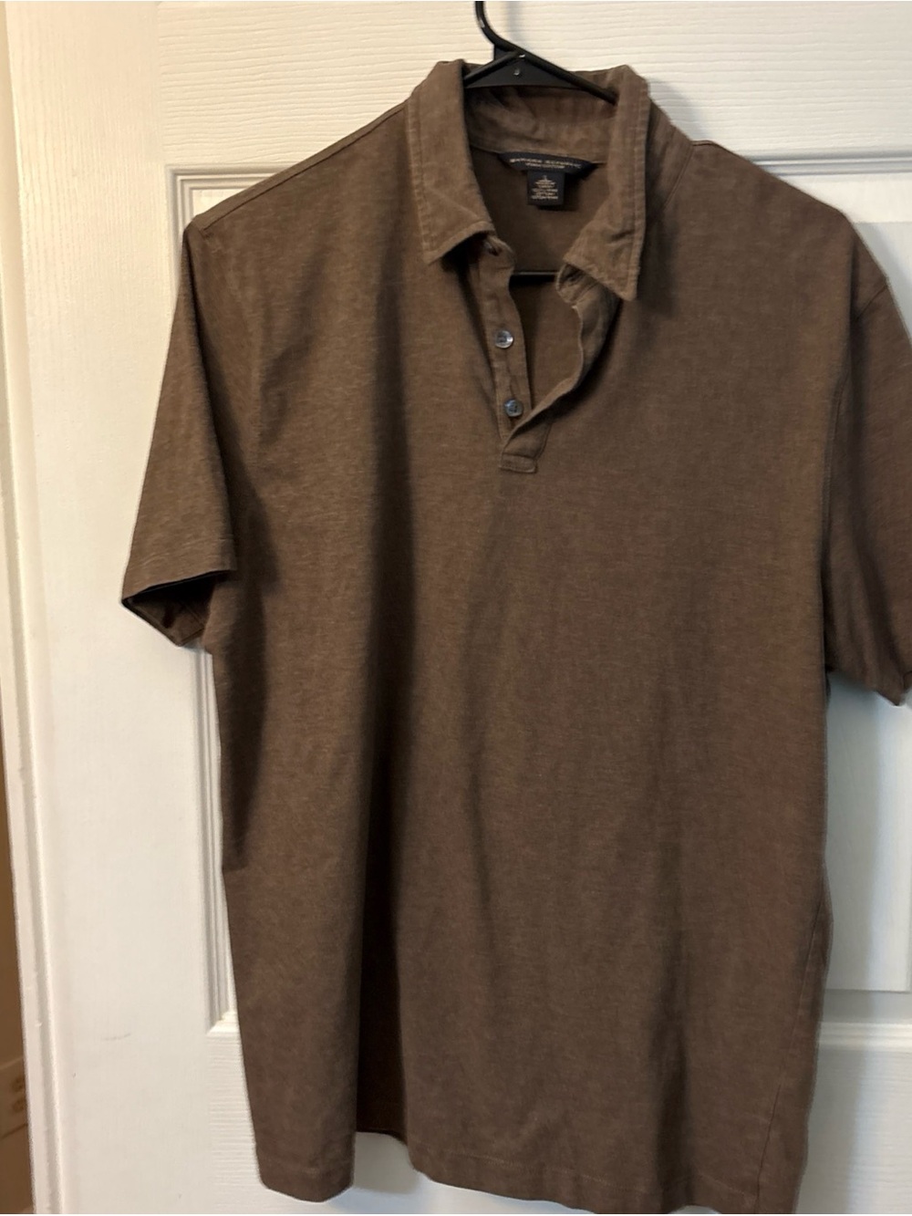 Banana Republic Men's Washed Brown Polo